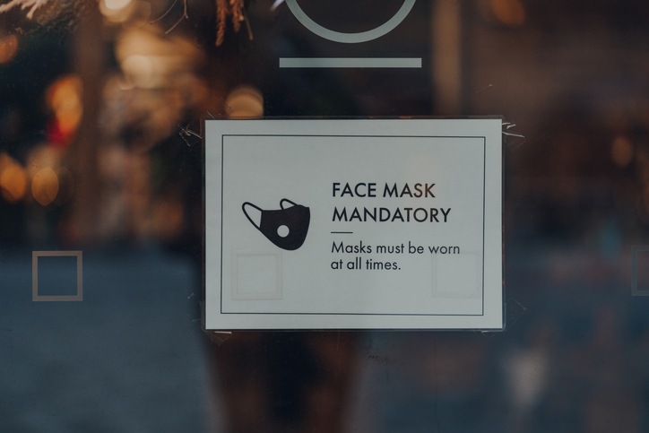 Face mask requirements - update on restrictions