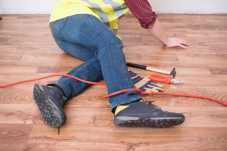 Worker injured after tripping - Risk Assessment